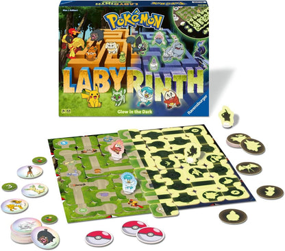 Ravensburger - Labirinto Pokémon | Gioco Da Tavolo Per Tutta la Famiglia | Bambini 7 Anni O Più | 2-4 Giocatori | Idee Regalo | Regalo Bambini 7 Anni | Edizione in Italiano